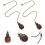 2Pcs Wooden Pull Chain Decorative Lamp Pendants Home Ceiling Fan Light 7
