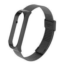 (Style B) For Mi Band 6 Watchbands Replacement Strap Stainless Steel Bracelet Milanese Strap Watch Belt Correa