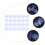 24pcs Silicone Suction Pads Double Sided Cups For Glass Table 6