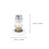 4Pcs Durable Silver Sliding Door Wheels with Nylon Copper for Bathroom 2