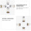 4Pcs Durable Silver Sliding Door Wheels with Nylon Copper for Bathroom 4