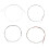 4Pcs Alloy Liu-Chin Instrument Strings Durable Replaceable Accessories 7