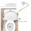 1Pc Silver Copper Flush Lever Button for Toilet Tank Home Use 4