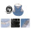 1Set Durable Red Pet Rabbit Clothes and Traction Rope Accessory 7
