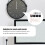 4set Wall Clock Parts Plastic Metal For Elegant Design 3