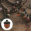 1Pc Durable Coffee Wooden Nut Pendant Multi-Functional Diffuser Charm 6