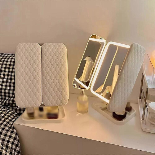Aristoparis Trifold Led Makeup Mirror, Aristoparis Makeup Mirror 2