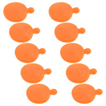 10Stk Silikon Zielscheiben Orange Hängeziel Für Bogensport Und Praxis