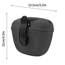 Silicone food bag for dog training, 2 pieces treat bag for dogs,snack bag with magnetic closure - DD01
