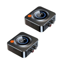 (2pcs) 1-2pcs New Wireless Car Bluetooth Receiver Adapter 3.5MM RCA Audio Stereo Music