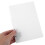A5 6-Ring Binder Nachfüller Doppelseitig Weiß Für Sticker 7