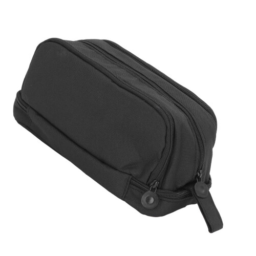 Dual-Opening Large-Capacity Pencil Case Black 1
