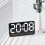 (color03) LED Digital Clock 8.5 Inch Large Display LED Alarm Clock w/Date Week Temperature 2