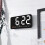 (color03) LED Digital Clock 8.5 Inch Large Display LED Alarm Clock w/Date Week Temperature 4
