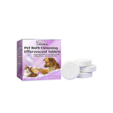 Pet Cleaner Effervescent Tablet Friendly Pet Odour Dog Shampoo Clean