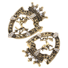 Crown Brosche Set Mit 2