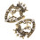 Crown Brosche Set Mit 2 1