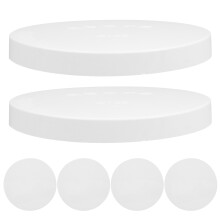 Wood Peg Caps Für Dock Piling Weiß PVC 6