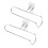 2 Mount Hard Skate Rack 24x8,5x6 Cm Silber 1