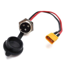 2 Pcs Charging Port for Electric Scooter Kugoo G1 And Zero 10x