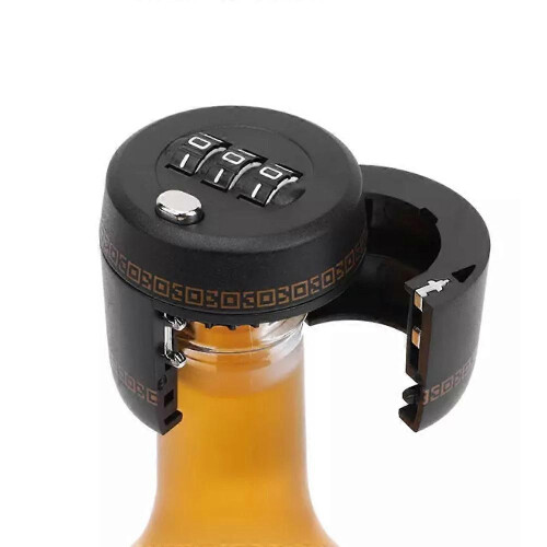 (1pc) 1-3pcs Soda Bottle Lock Cap,Bottle Cap Lock,Wine Bottle Lock Cap Combination Password