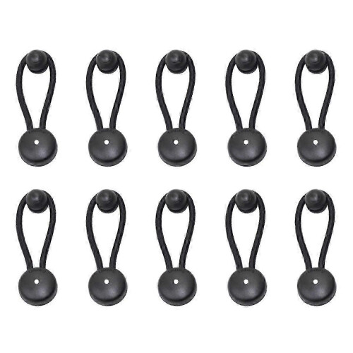 Fastener Bungee Shock Cord Cover Clip Bungee Loop with Knob