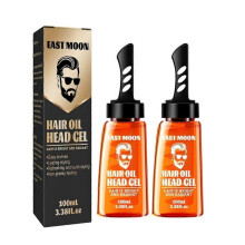 2x Cool Dynamic Styling Comb Men Oil Hair Gel Hair Wax Styling Gel Cool Comb Back Oil Head Magic Tool