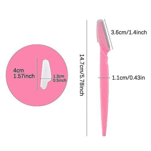 Eyebrow Razor,60 Pcs Eyebrow Razors Multipurpose Exfoliating - RiRi 1