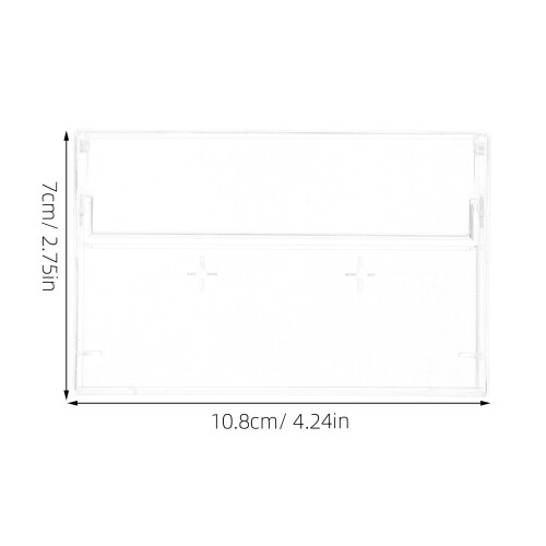 Masteelf 2 . Transparente Externe Kassettentragetasche Vintage 1