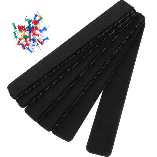 Felt Pinnwände Streifen Schwarz 6
