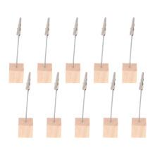 Raindrops 10 Sitzhalter Memo Clips Tischfotorahmen