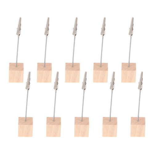 Raindrops 10 Sitzhalter Memo Clips Tischfotorahmen