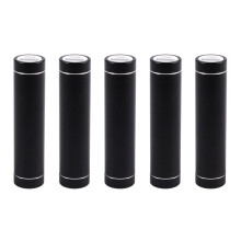 5X 2600mAh Tragbares Externes USB-Energien-Bank-Kasten-Ladegerät für Handy(Ohne Akku) Farbe: Schwarzes