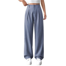 Women High Waisted Work Pants Business Casual Outfits Office Dress Pants Trousers with Pockets S