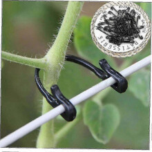 100pcs Garden Plant Vines Tied Buckle Fixed Lashing Hook Agricultural Greenhouse Vegetable Gadgeta - RIpj