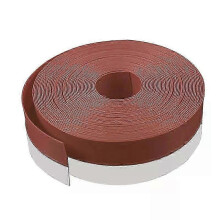(5M, Brown) 5M Door Bottom Seal Strip Weather Window Rubber Seal Weatherstrip Windproof Dust Self Adhesive Door Windshield Sealing Tape