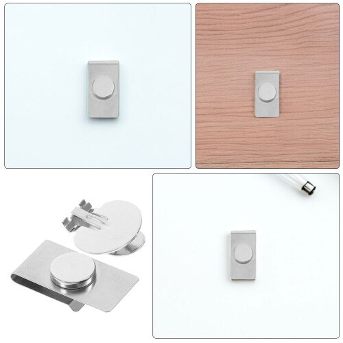 3 Sets Magnetische Unsichtbare Krawattenklammer Halterung 2