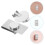 3 Sets Magnetische Unsichtbare Krawattenklammer Halterung 10