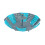Scolapiatti Pieghevole Lotus Steamer Frutta e Verdura Steamer Scolapiatti Blu 1