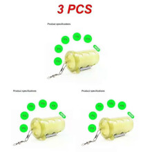 (A1121-20G 3pcs)Round Nest Trap Bait Cage Carp Fishing Baits Basket Feeder With Weight Bait Cage For Maggot Groundbait