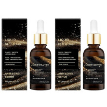 (2pcs)Anti-Aging Face Serum, Olavita Liquid Solution Intensely Firms Skin, Smoothes Wrinkles & Fine Lines