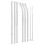 Glass Drinking Straw - Reusable, Eco-friendly, Transparent with Cleaning Brush 4