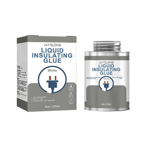 (White glue) Liquid Insulating Glue, Liquid Electrical Tape Waterproof, Insulating Electrical