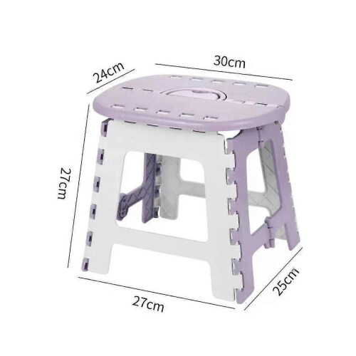Folding Chairs Counter Outdoor Leisure Purple 1