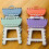 Folding Chairs Counter Outdoor Leisure Purple 5