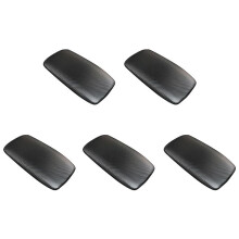 5X Car Carbon Fiber Center Console Leather Armrest Cover for CX-30 CX30 2020 Car Styling