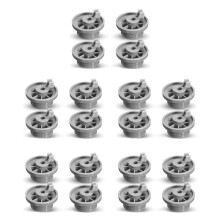 20x Diskmaskin Nedre Hjul Kompatibel för Neff & 165314 Diskmaskin Reservdelar Nedre Rollers