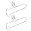 2 Mount Hard Skate Rack 24x8,5x6 Cm Silber 9