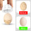 Silicone Egg Brush Scrubber 34g 5.5x4cm White 6