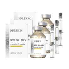 (3pcs) 1-3set Deep Collagen Silk Peptide Intensive Lifting Ampoule Tighten Skin Elasticity Enhanced Reduce Fine Lines and Wrinkles Face Serum